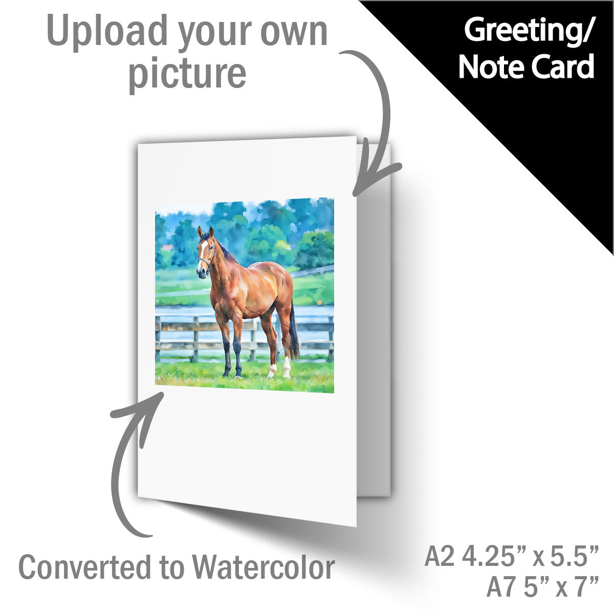 Watercolor Greeting Card
